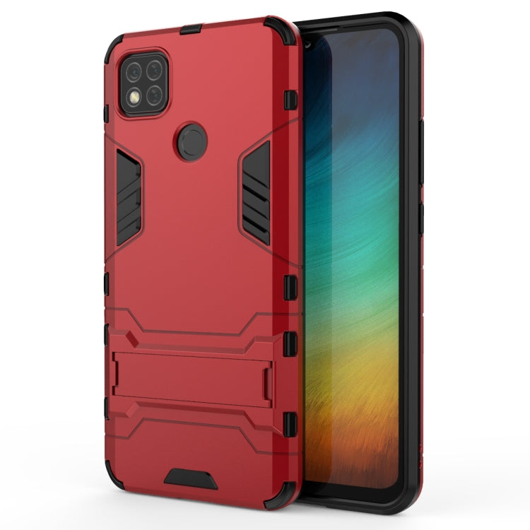 Custodia protettiva antiurto per PC + TPU con supporto, For Xiaomi Redmi 9A, For Xiaomi Redmi 9C, For Huawei Enjoy 20