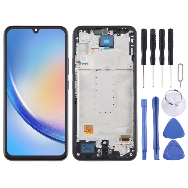 Schermo LCD OLED per digitalizzatore assemblaggio completo con cornice, For Samsung Galaxy A15 5G SM-A156B 6.43inch, For Samsung Galaxy A15 5G SM-A156B 6.36inch, For Samsung Galaxy A15 4G SM-A155F 6.36inch, For Samsung Galaxy A15 4G SM-A155F 6.43inch