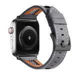 Cinturino per orologio in vera pelle di vitello a rete, For Apple Watch Series 3 42mm, For Apple Watch Series 2 42mm, For Apple Watch Series 2 38mm