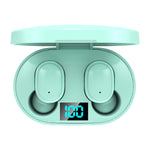 Auricolare Bluetooth wireless TWS con display a LED E6S, E6S (White), E6S (Pink), E6S (Blue), E6S (Green)