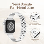 Cinturino per orologio in acciaio inossidabile con bracciale incrociato, For Apple Watch SE 40mm, For Apple Watch SE 44mm, For Apple Watch Series 6 40mm, For Apple Watch Series 6 44mm, For Apple Watch Series 5 44mm, For Apple Watch Series 5 40mm