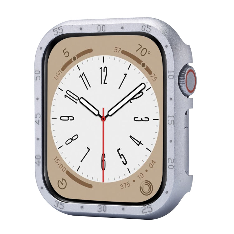 Cassa con telaio dell'orologio in lega di alluminio, For Apple Watch Series 6 / 5 / 4 / SE 44mm, For Apple Watch Series 6 / 5 / 4 / SE 40mm, For Apple Watch Series 9 / 8 / 7 45mm, For Apple Watch Series 9 / 8 / 7 41mm