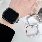 Cassa con telaio dell'orologio in lega di alluminio, For Apple Watch Series 6 / 5 / 4 / SE 44mm, For Apple Watch Series 6 / 5 / 4 / SE 40mm, For Apple Watch Series 9 / 8 / 7 45mm, For Apple Watch Series 9 / 8 / 7 41mm