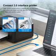 Cavo connettore USB 3.0 da A maschio a B maschio per stampante/disco rigido, 0.3m, 0.6m, 1m, 2m, 3m