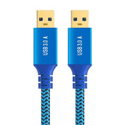 Cavo connettore USB 3.0 maschio-maschio per stampante/disco rigido, 0.3m, 0.6m, 1m, 2m, 3m