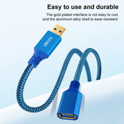 Cavo di prolunga USB 3.0 maschio-femmina per stampante/disco rigido, 0.3m, 0.6m, 1m, 2m, 3m