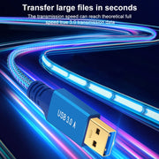 Cavo di prolunga USB 3.0 maschio-femmina per stampante/disco rigido, 0.3m, 0.6m, 1m, 2m, 3m