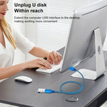 Cavo di prolunga USB 3.0 maschio-femmina per stampante/disco rigido, 0.3m, 0.6m, 1m, 2m, 3m