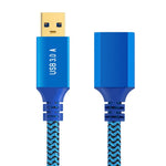 Cavo di prolunga USB 3.0 maschio-femmina per stampante/disco rigido, 0.3m, 0.6m, 1m, 2m, 3m
