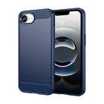 Custodia per telefono in TPU in fibra di carbonio con trama spazzolata, For iPhone 18, For iPhone 18 Pro, For iPhone 18 Pro Max, For iPhone 17e / 16e, For iPhone 17 Pro Max, For iPhone 17 Pro, For iPhone 17, For iPhone Air