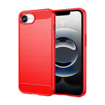 Custodia per telefono in TPU in fibra di carbonio con trama spazzolata, For iPhone 18, For iPhone 18 Pro, For iPhone 18 Pro Max, For iPhone 17e / 16e, For iPhone 17 Pro Max, For iPhone 17 Pro, For iPhone 17, For iPhone Air