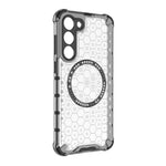Custodia antiurto con anello magnetico a nido d'ape per Samsung Galaxy S23+ 5G