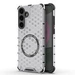 Custodia per telefono antiurto con anello magnetico a nido d'ape, For Samsung Galaxy S25 5G, For Samsung Galaxy S25+ 5G, For Samsung Galaxy S25 Ultra 5G, For Samsung Galaxy S24 Ultra 5G