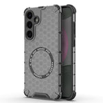 Custodia per telefono antiurto con anello magnetico a nido d'ape, For Samsung Galaxy S25 5G, For Samsung Galaxy S25+ 5G, For Samsung Galaxy S25 Ultra 5G, For Samsung Galaxy S24 Ultra 5G
