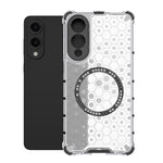 Custodia per telefono antiurto con anello magnetico a nido d'ape, For Samsung Galaxy S26+ 5G, For Samsung Galaxy S26 Ultra 5G, For Samsung Galaxy S26 5G, For Samsung Galaxy S25 Edge 5G