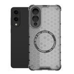 Custodia per telefono antiurto con anello magnetico a nido d'ape, For Samsung Galaxy S26+ 5G, For Samsung Galaxy S26 Ultra 5G, For Samsung Galaxy S26 5G, For Samsung Galaxy S25 Edge 5G