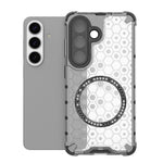 Custodia per telefono antiurto con anello magnetico a nido d'ape, For Samsung Galaxy S26+ 5G, For Samsung Galaxy S26 Ultra 5G, For Samsung Galaxy S26 5G, For Samsung Galaxy S25 Edge 5G