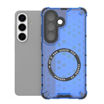 Custodia per telefono antiurto con anello magnetico a nido d'ape, For Samsung Galaxy S26+ 5G, For Samsung Galaxy S26 Ultra 5G, For Samsung Galaxy S26 5G, For Samsung Galaxy S25 Edge 5G