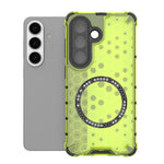 Custodia per telefono antiurto con anello magnetico a nido d'ape, For Samsung Galaxy S26+ 5G, For Samsung Galaxy S26 Ultra 5G, For Samsung Galaxy S26 5G, For Samsung Galaxy S25 Edge 5G