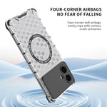 Custodia per telefono antiurto con anello magnetico a nido d'ape, For Samsung Galaxy S26+ 5G, For Samsung Galaxy S26 Ultra 5G, For Samsung Galaxy S26 5G, For Samsung Galaxy S25 Edge 5G