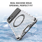 Custodia per telefono antiurto con anello magnetico a nido d'ape, For Samsung Galaxy S26+ 5G, For Samsung Galaxy S26 Ultra 5G, For Samsung Galaxy S26 5G, For Samsung Galaxy S25 Edge 5G