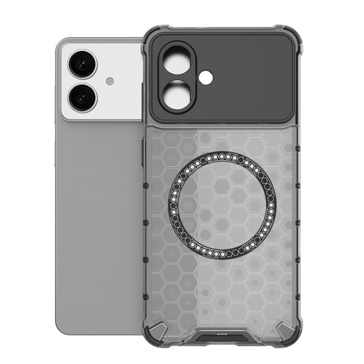 Custodia per telefono antiurto con anello magnetico a nido d'ape, For Samsung Galaxy S26+ 5G, For Samsung Galaxy S26 Ultra 5G, For Samsung Galaxy S26 5G, For Samsung Galaxy S25 Edge 5G