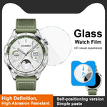 Versione di posizionamento autonomo con pellicola protettiva per orologio in vetro temperato IMAK, For Huawei Watch GT 4 46mm, For Huawei Watch GT 4 41mm