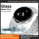 Versione di posizionamento autonomo con pellicola protettiva per orologio in vetro temperato IMAK, For Huawei Watch GT 4 46mm, For Huawei Watch GT 4 41mm