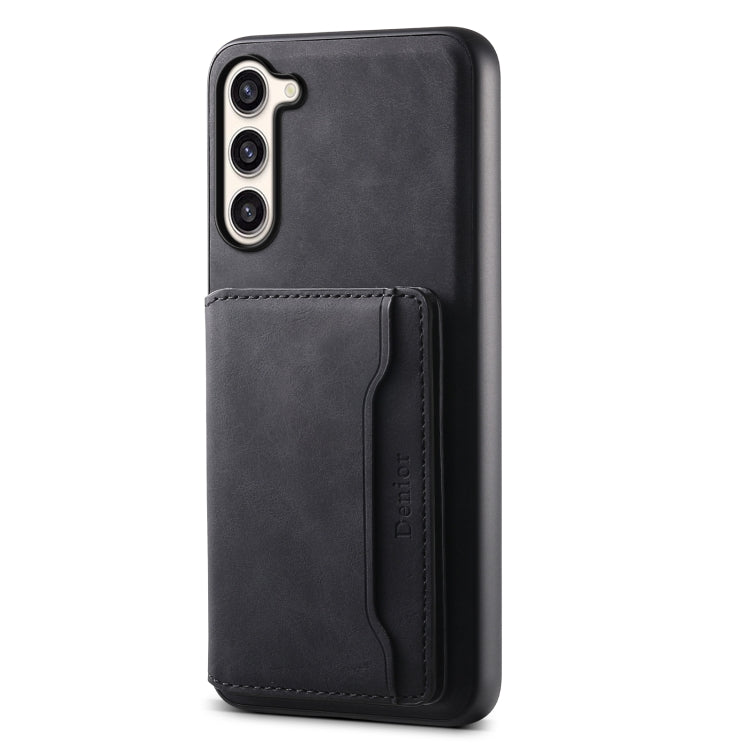 Custodia MagSafe in pelle Denior D13 con texture retrò per Samsung Galaxy S26