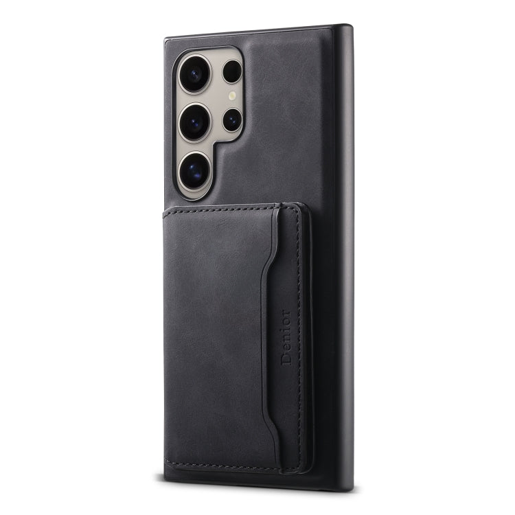 Custodia MagSafe in pelle Denior D13 con texture retrò per Samsung Galaxy S26