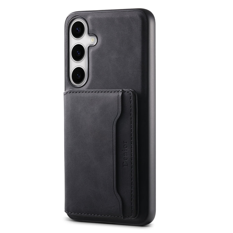 Custodia MagSafe in pelle Denior D13 con texture retrò per Samsung Galaxy S26