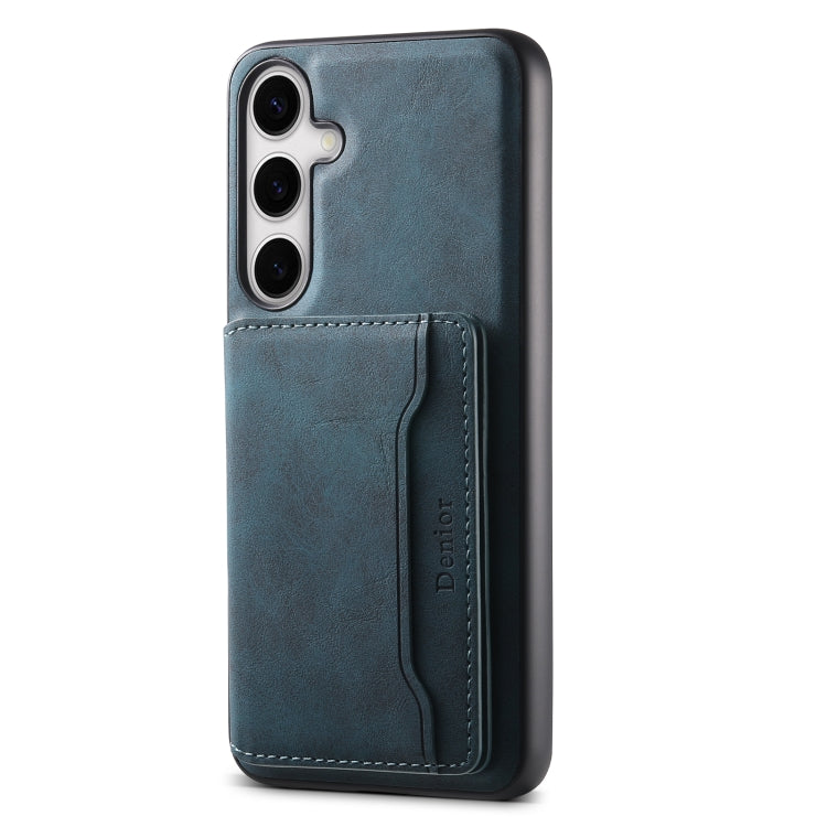 Custodia MagSafe in pelle Denior D13 con texture retrò per Samsung Galaxy S26