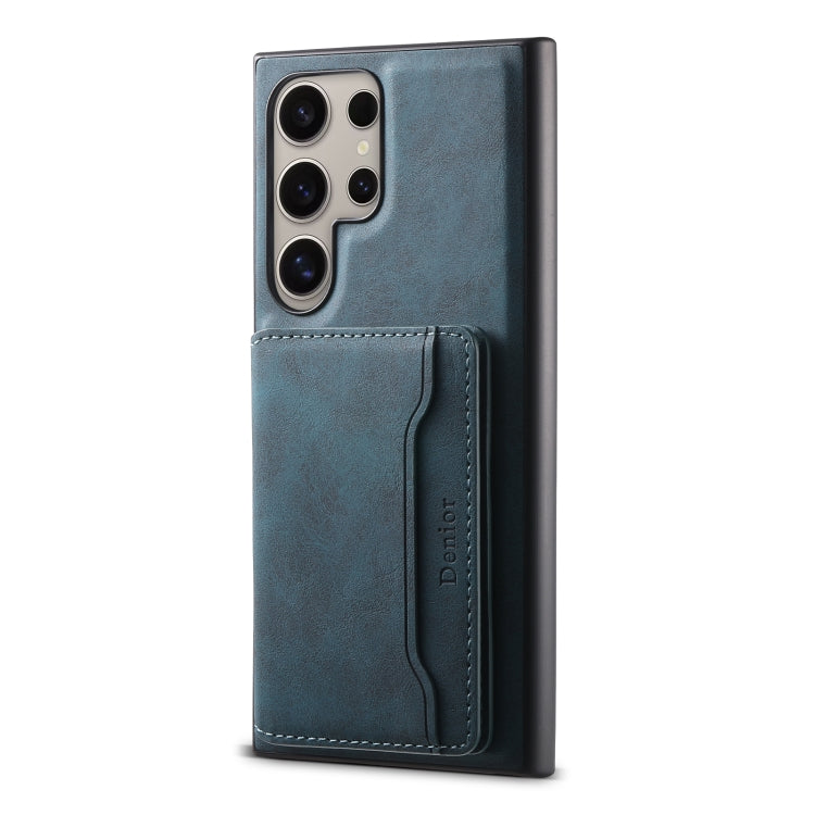 Custodia MagSafe in pelle Denior D13 con texture retrò per Samsung Galaxy S26