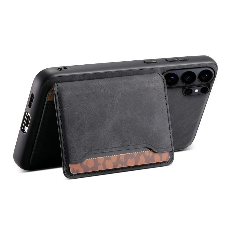 Custodia MagSafe in pelle Denior D13 con texture retrò per Samsung Galaxy S26