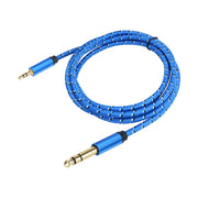 Cavo audio 3,5 mm maschio a 6,35 mm maschio 1-3 metri