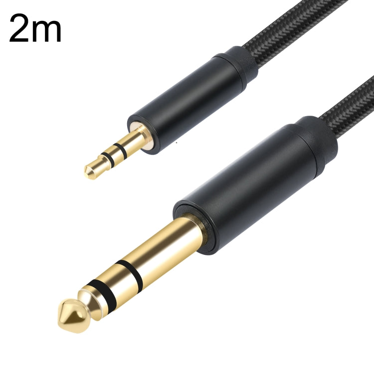 3662-3662BK Cavo audio amplificatore stereo da 3,5 mm maschio a 6,35 mm maschio, 1m, 2m, 3m