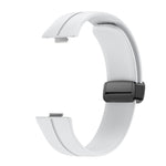 Cinturino per orologio in silicone con fibbia nera pieghevole magnetico, For Huawei Watch Fit3