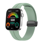 Cinturino per orologio in silicone con fibbia nera pieghevole magnetico, For Huawei Watch Fit3
