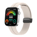Cinturino per orologio in silicone con fibbia nera pieghevole magnetico, For Huawei Watch Fit3