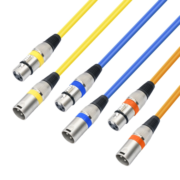 Cavo audio XLR 3 pin maschio-femmina 1 m set 10 pezzi