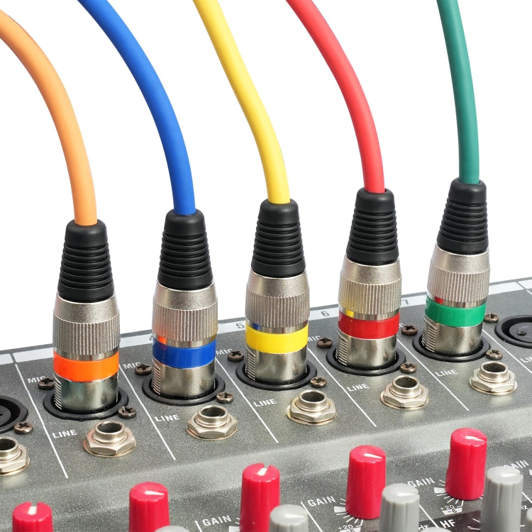 Cavo audio XLR 3 pin maschio-femmina 1 m set 10 pezzi