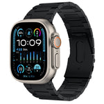 Cinturino per orologio in metallo titanio con sporgenza a tre sfere PG63, For Apple Watch Series 10 46mm, For Apple Watch Series 10 42mm, For Apple Watch SE 2023 44mm, For Apple Watch SE 2023 40mm, For Apple Watch Ultra 2 49mm                          ...