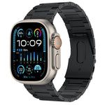 Cinturino per orologio in metallo titanio con sporgenza a tre sfere PG63, For Apple Watch Series 10 46mm, For Apple Watch Series 10 42mm, For Apple Watch SE 2023 44mm, For Apple Watch SE 2023 40mm, For Apple Watch Ultra 2 49mm                          ...