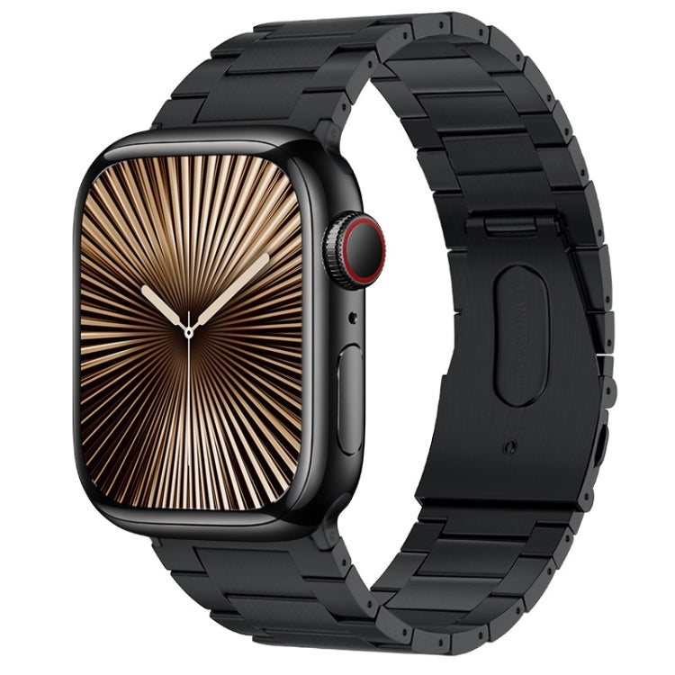 Cinturino per orologio in metallo titanio con sporgenza a tre sfere PG63, For Apple Watch Series 10 46mm, For Apple Watch Series 10 42mm, For Apple Watch SE 2023 44mm, For Apple Watch SE 2023 40mm, For Apple Watch Ultra 2 49mm                          ...