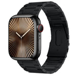 Cinturino per orologio in metallo titanio con sporgenza a tre sfere PG63, For Apple Watch Series 10 46mm, For Apple Watch Series 10 42mm, For Apple Watch SE 2023 44mm, For Apple Watch SE 2023 40mm, For Apple Watch Ultra 2 49mm                          ...