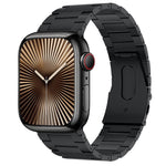 Cinturino per orologio in metallo titanio con sporgenza a tre sfere PG63, For Apple Watch Series 10 46mm, For Apple Watch Series 10 42mm, For Apple Watch SE 2023 44mm, For Apple Watch SE 2023 40mm, For Apple Watch Ultra 2 49mm                          ...