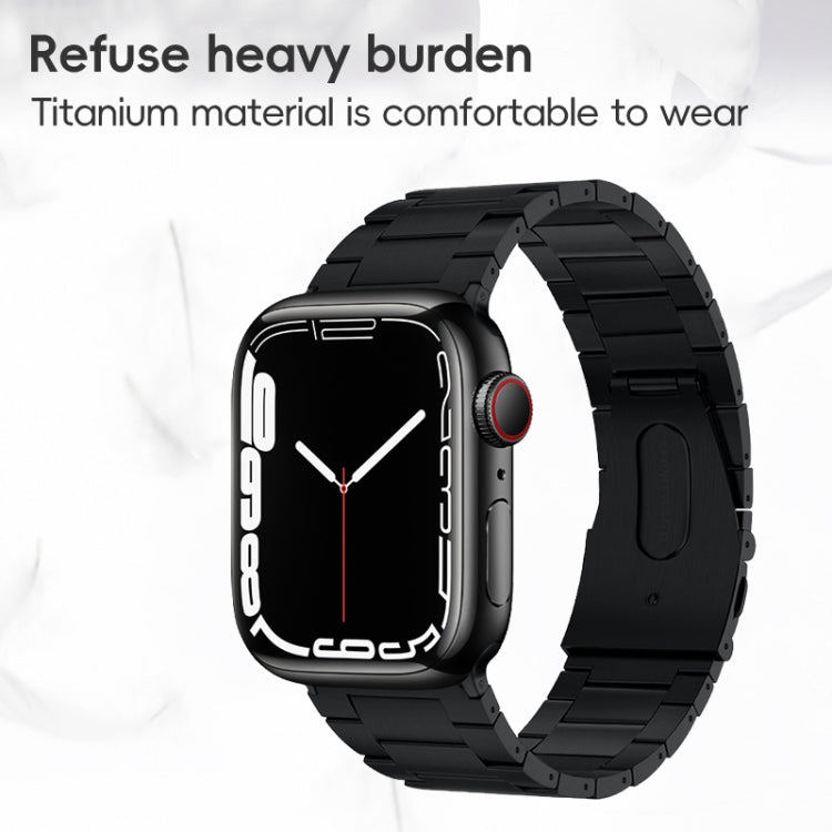 Cinturino per orologio in metallo titanio con sporgenza a tre sfere PG63, For Apple Watch Series 6 40mm, For Apple Watch Series 6 44mm, For Apple Watch Series 5 44mm, For Apple Watch Series 5 40mm, For Apple Watch Series 4 44mm                         ...