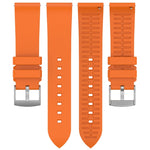 Cinturino per orologio in gomma fluorurata, 20mm, 22mm