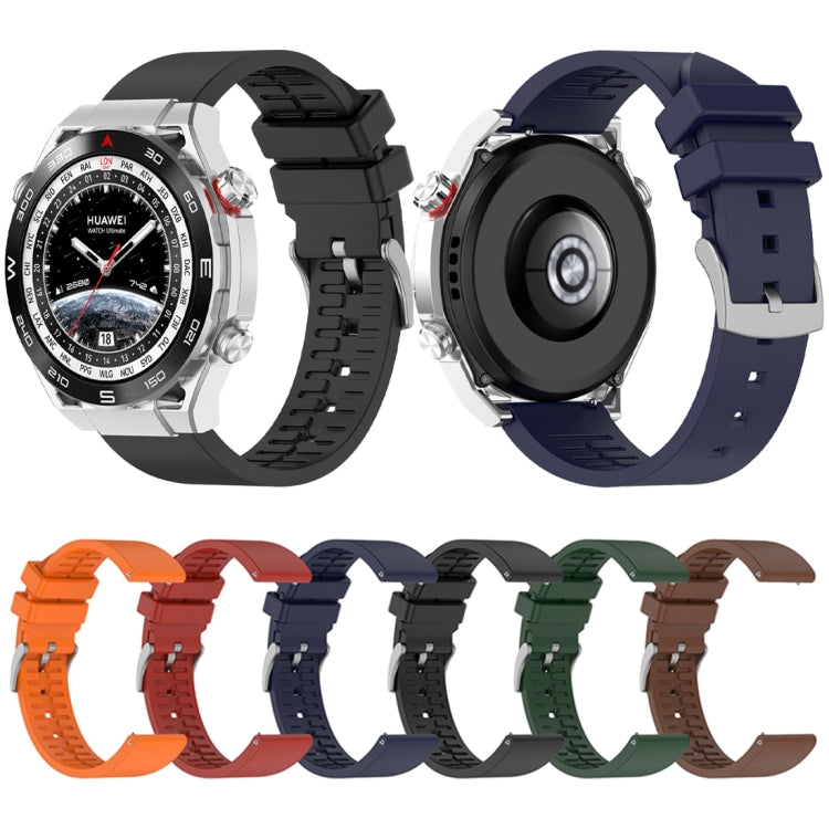 Cinturino per orologio in gomma fluorurata, 20mm, 22mm