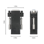 Adattatore DB15 VGA femmina a RJ45 8P femmina, VGA to RJ45 8P